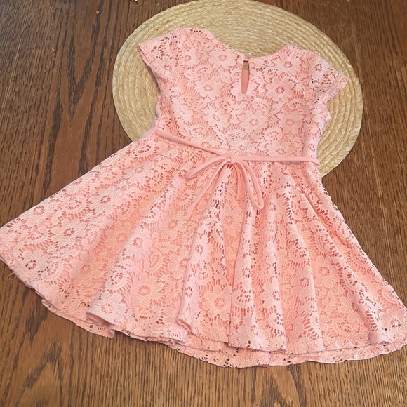 Lily Bleu Lush Pink Fit&Flare Dress Size 24M - Picture 9 of 12